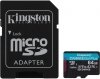Karta pamięci microSD 64GB Kingston CanvasGo! Plus 200MB/s A2 U3 V30 + adapter